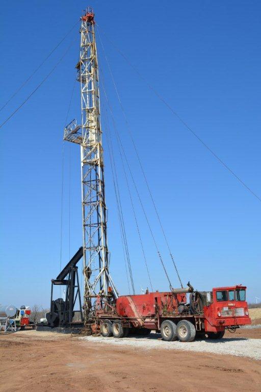 Hinson #1 Well - Workover Rig