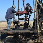 Hinson #1 Well - Workover Rig Worker