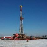 Hinson # 1 Well - Drill Rig February 2014